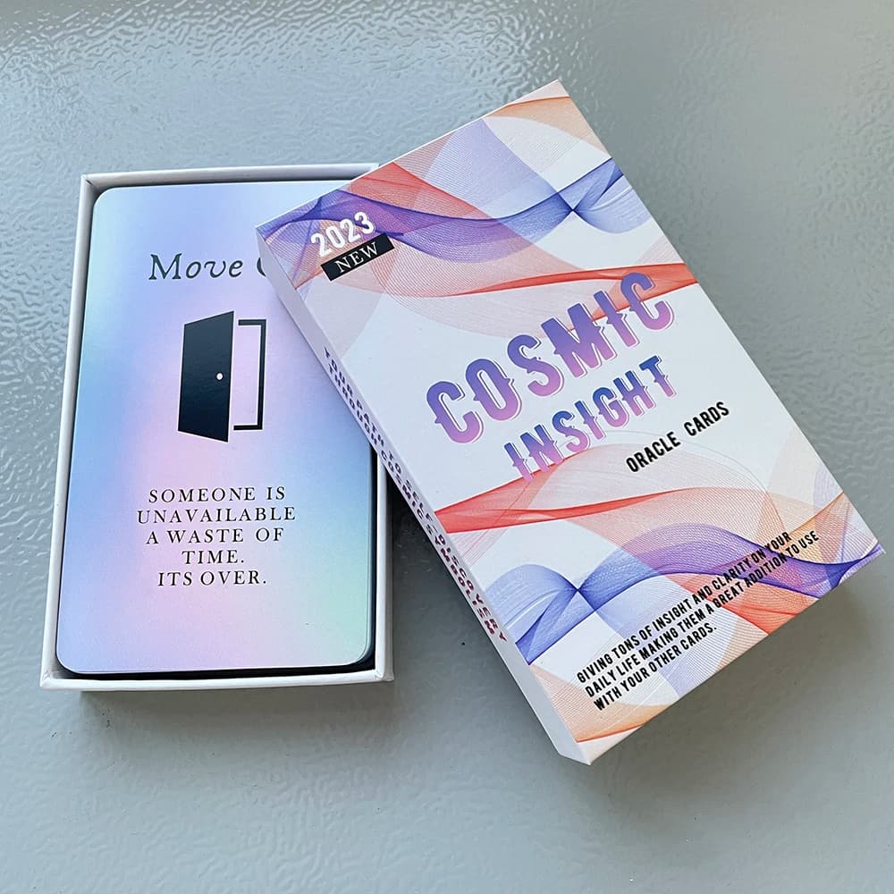 Cosmic Insights Oracle Deck Bellissime carte Tarocchi di profezia robusta