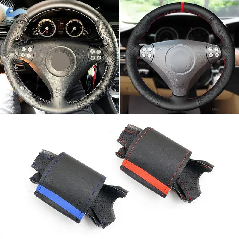 Pelle in microfibra per Mercedes Benz Classe C W203 2004-2007 Classe SLK R171 2004-2008 Interni auto Coprivolante Trim