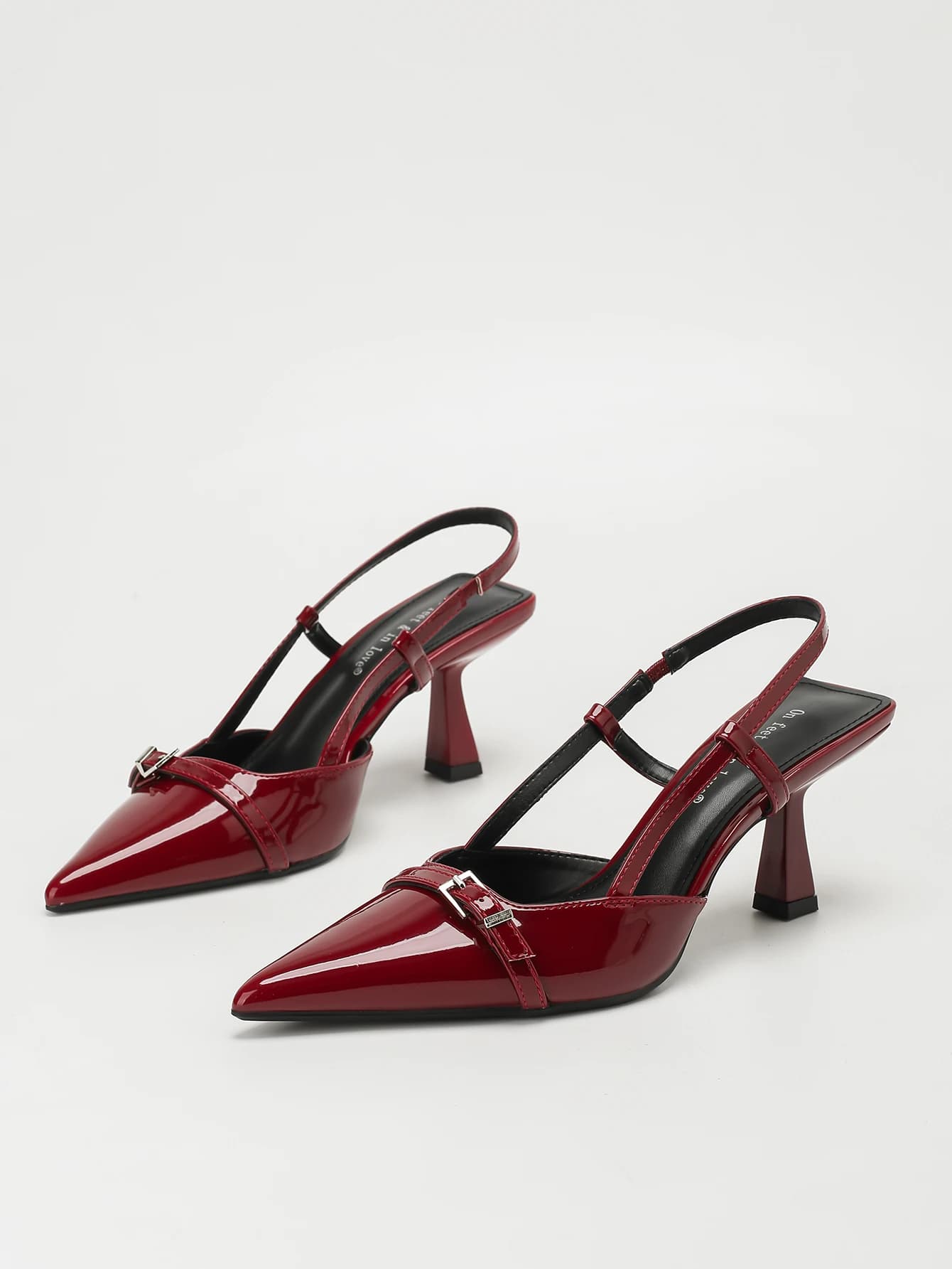 Fashionable women's fashionable painted leather elegant spike heels, comfortable, simple and versatile high heels