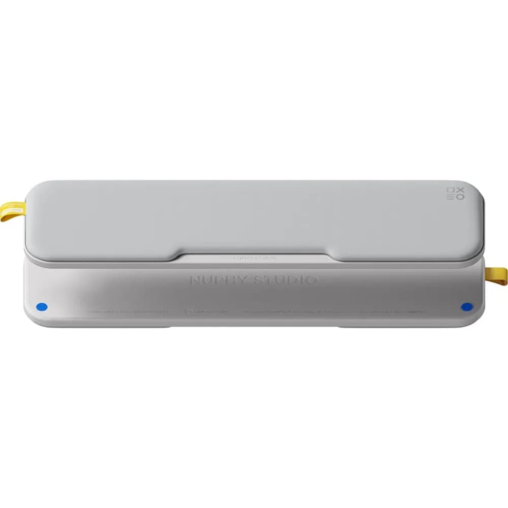 NuPhy Combo poggiapolsi memory foam semplice protezioni per polsi in pelle PU poggiamano magnetico per accessori per tastiera da ufficio Kick75