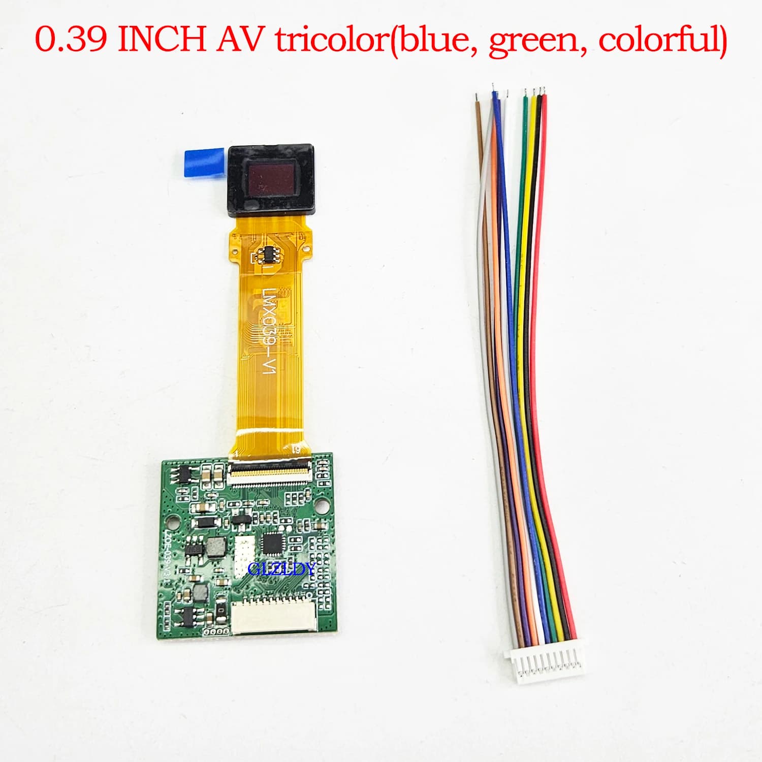 0.39 Inch OLED Display Viewfinder for FPV Drone Aerial Photography 1024*768 Micro AV tricolor CVBS Thermal Imaging Night Vision
