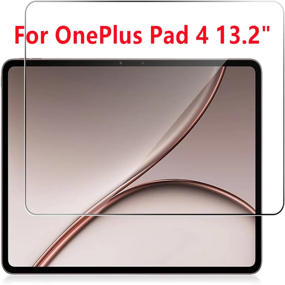 1 PCS 9H Tempered Glass Screen Protector For OnePlus Pad 4 3 13.2 Pad 2 12.1 Inch Anti-Fingerprint Tablet Protective Film