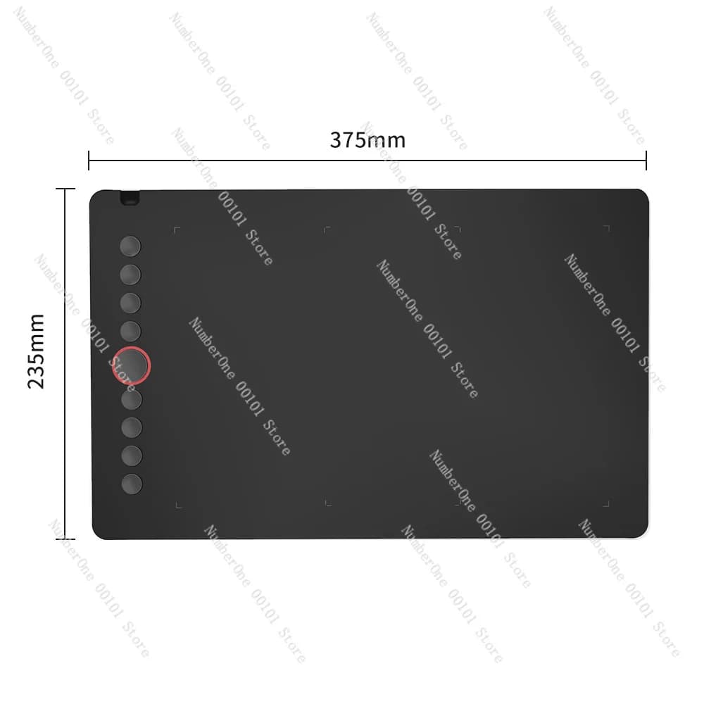 Tavoletta grafica digitale i6 per computer, telefono, ingresso scritto a mano, disegno di note di classe online