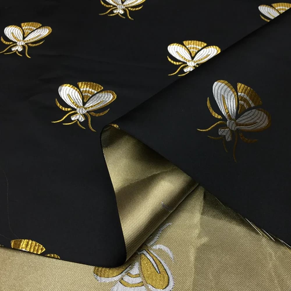 Jacquard Brocade Fabric Brand Fashion Design for Dress Suit Kids Suit Clothing Material Sewing Sold by the Yard Wholesale