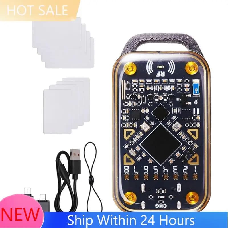 【DISPONIBILE】Lettore di chip RFID intelligente Chameleon Ultra + Emulatore di smart card + Duplicatore NFC per 4 schede CUID/UID 125K 13.56M ID IC Card D