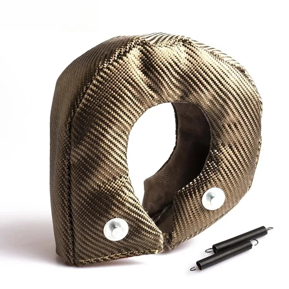 Copertura Termica in Titanio T3 per Turbo, Compatibile con Turbocompressori T2 T25 T28 GT30 T35