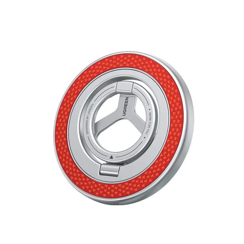 Supporto ad anello magnetico bifacciale UGREEN per telefono, rotazione a 360° ° Supporto Girevole in Lega, Portatile per Telefono e Auto