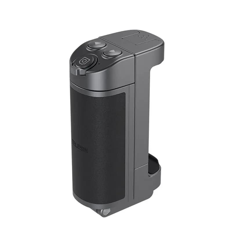 TELESIN Multi-Function Phone Selfie Grip With Extendable Stick And Cold Shoe Attachment