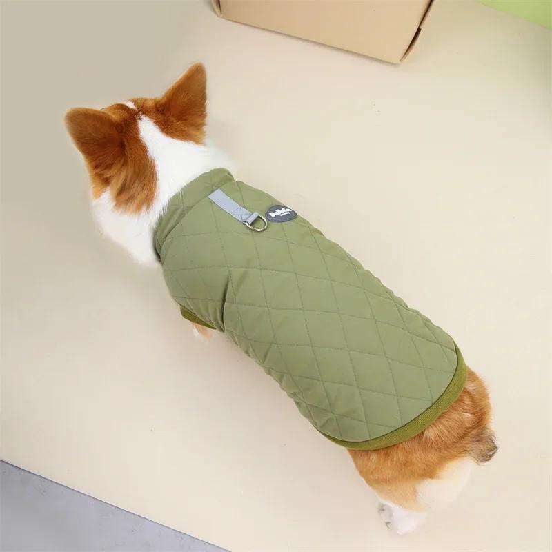 Gallo Corgi Cappotto per cani Giacca invernale Vestiti per cuccioli Imbracatura Gilet Bassotto Abbigliamento per animali domestici Vestito Barboncino Schnauzer Bichon Costume per cani