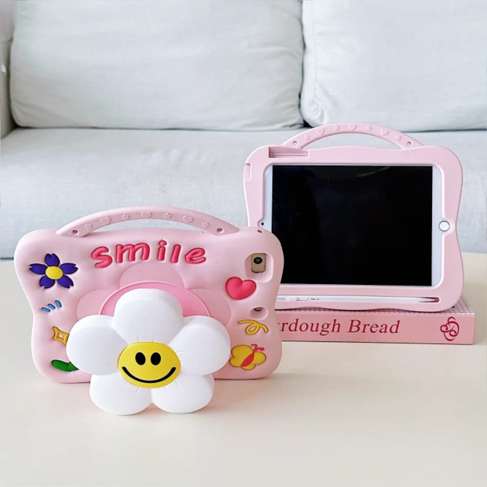 Kids Case for Huawei Honor pad X9A 11.5 inch X8a 11 X8A Matepad T10S 10.1 T10 9.7" Cute Cartoon Sunflower Stand Tablet Cover