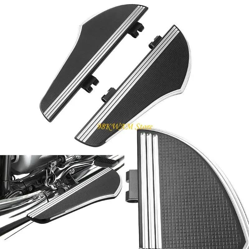 68uf compatibile per flstf flstn flstn motociclette accessori in alluminio posteriore a montaggio passeggeri montaggio per 2x