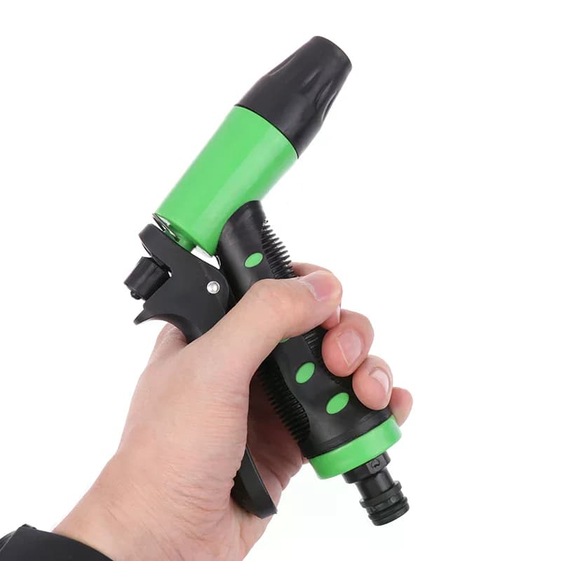 Adjustable Plastic Sprinkler Irrigation Tools Home Garden High Pressure Washing Machine Flexible Hose Knit with Clean Spray Head