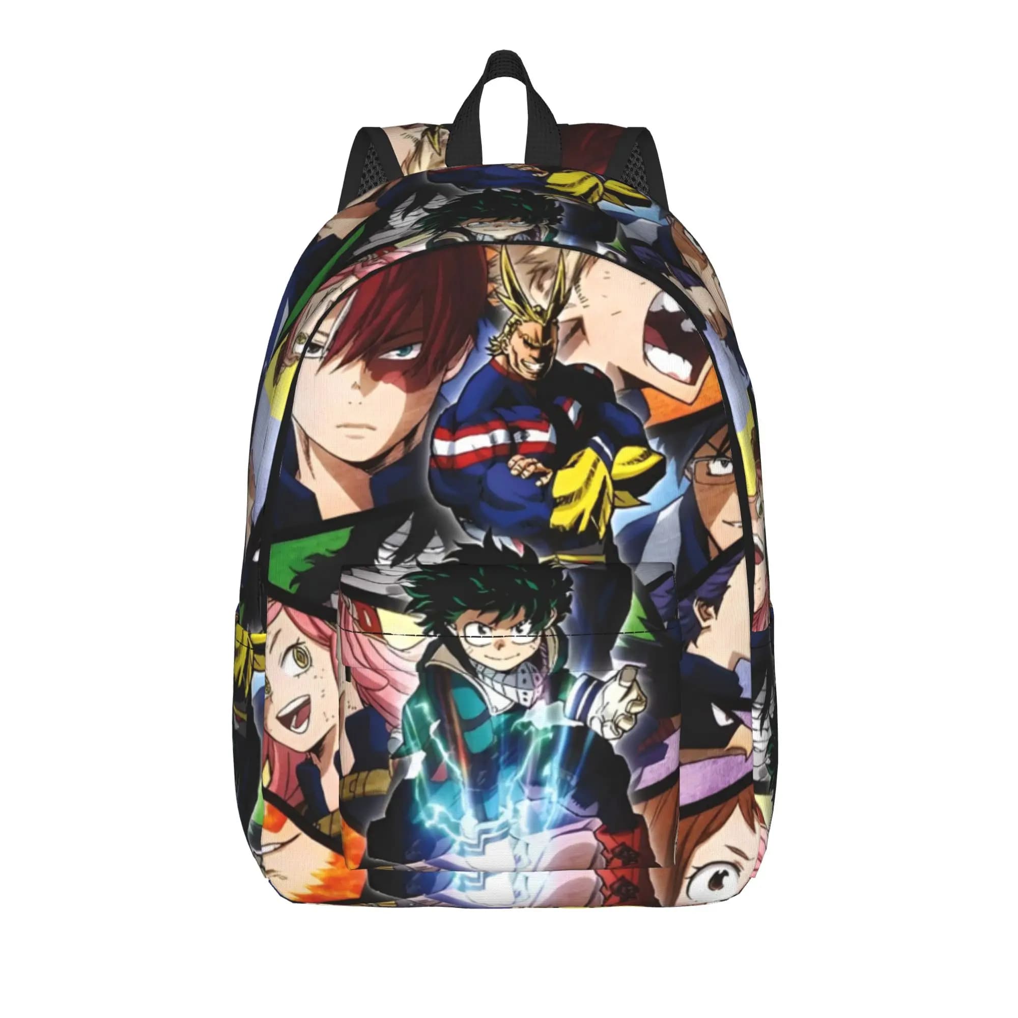 Zaino Casual Anime Academy per Studenti e Lavoro, Daypack Izuku Midoriya per Uomo e Donna, Borsa a Tracolla per Laptop