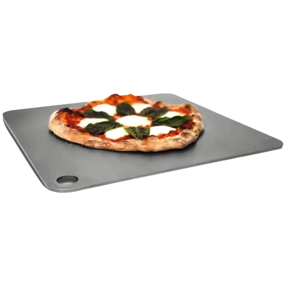 16" x 16" Pizza Steel - 1/4" Steel, 17.6 lbs | Multipurpose Cooking Steel for Pizzas, Sourdough, Grilling & More