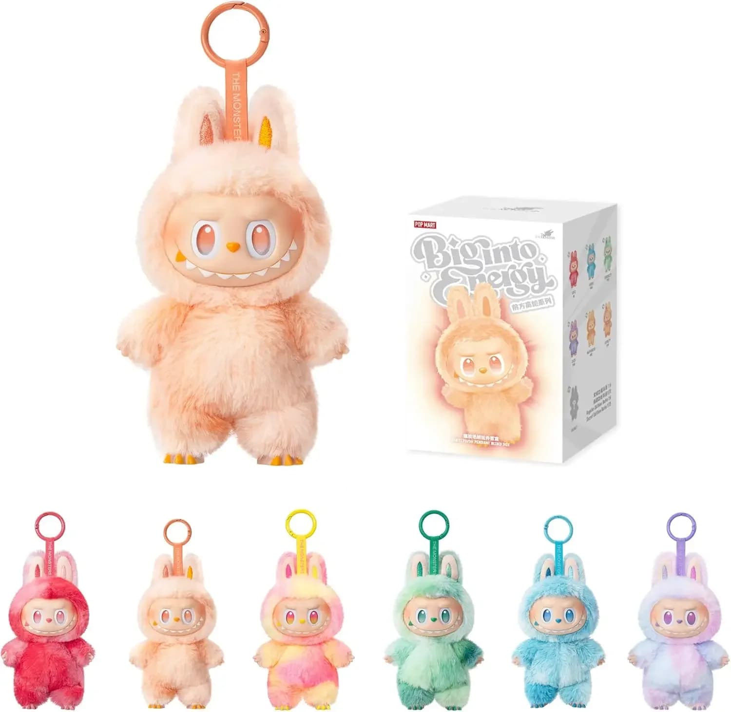 LABUBU THE MONSTERS 3.0 Big in Energy Vinile Peluche Guess Bag Cieco Scatola POP MART Chic Mistero Tesoro Regalo