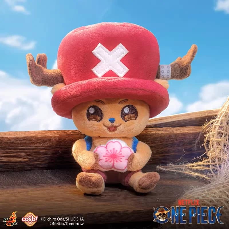 Hot Toys One Piece Chopper Cosbi Blind Box Plush Toy Anime Merchandise Backpack Pendant Holiday Gift