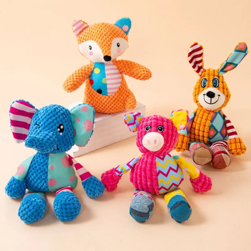 Giocattolo di peluche per animali domestici Gatto Cane Giocattolo interattivo per la dentizione Animali Giocattolo da masticare per la pulizia dei denti del cane da compagnia interattivo resistente ai morsi