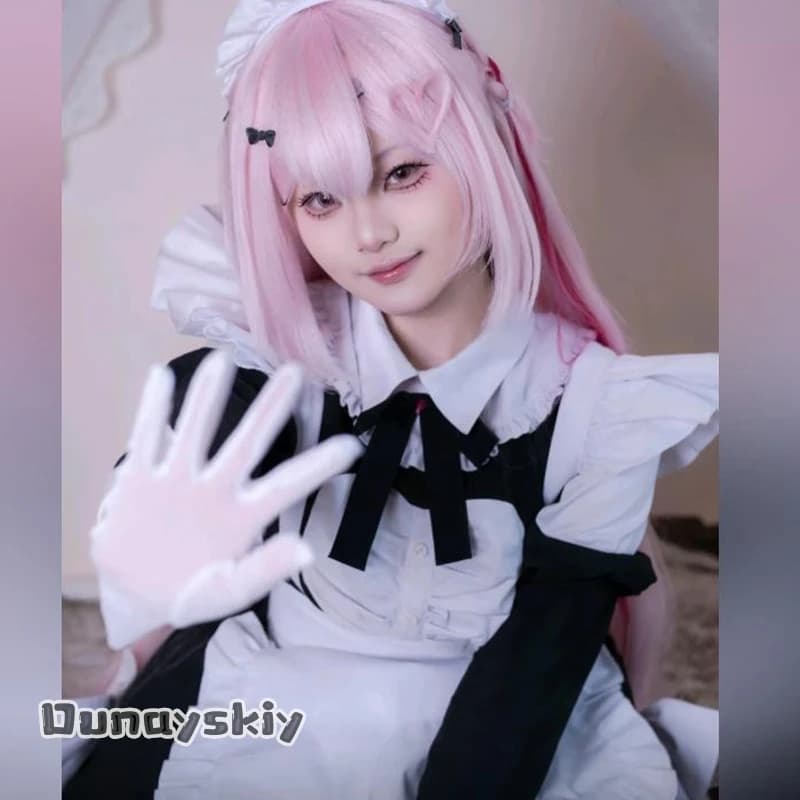 Costume Cosplay aBAzOS* Anime Playing Death Game To Put Food on The Table Sorimachi Yuki, Abito da Cameriera Lolita per Uomo e Donna
