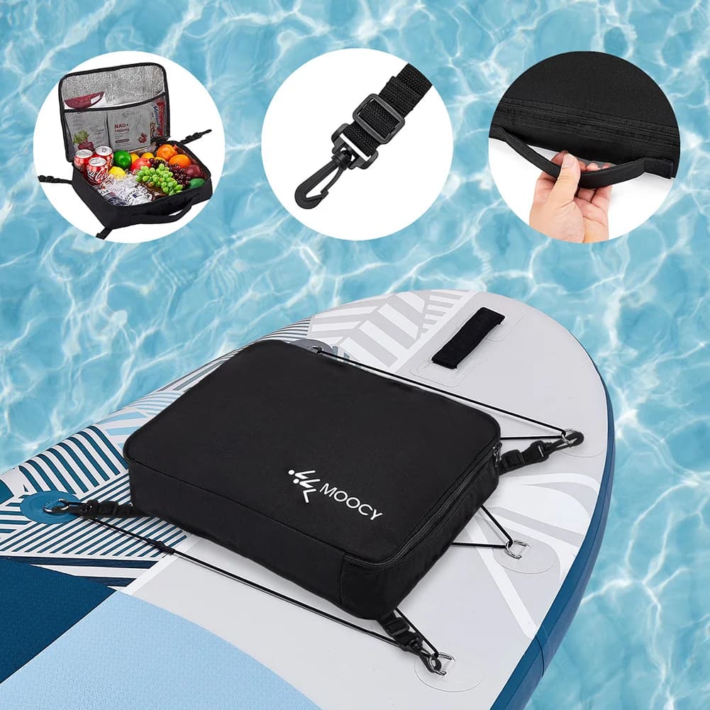 Portable Paddleboard Storage Bag Sup Paddle Board Accessories Bag Paddleboard Cooler Deck Bag Kayak Accessories