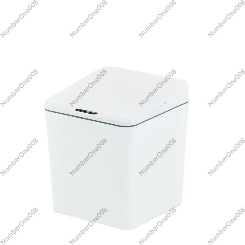 Smart Sensor Trash Can for Car Home Office, Mini Foldable Dustbin with Induction Auto Lid, Portable Waste Bin