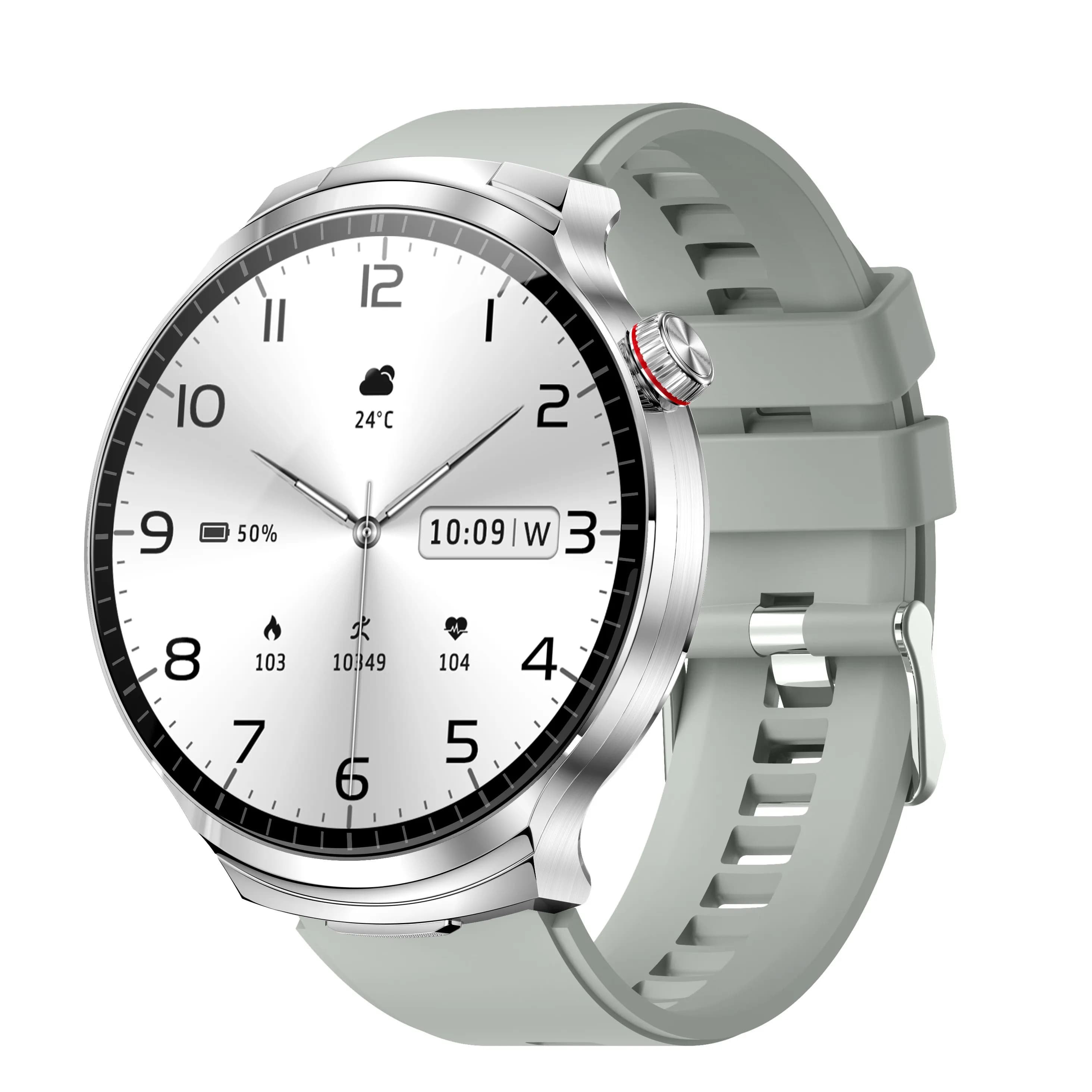Smartwatch 2-in-1 con Auricolari Wireless e Schermo HD da 1,85 Pollici, Chiamate Bluetooth, Monitoraggio Frequenza Cardiaca e Sonno, Unisex, Compatibile con iOS e Android