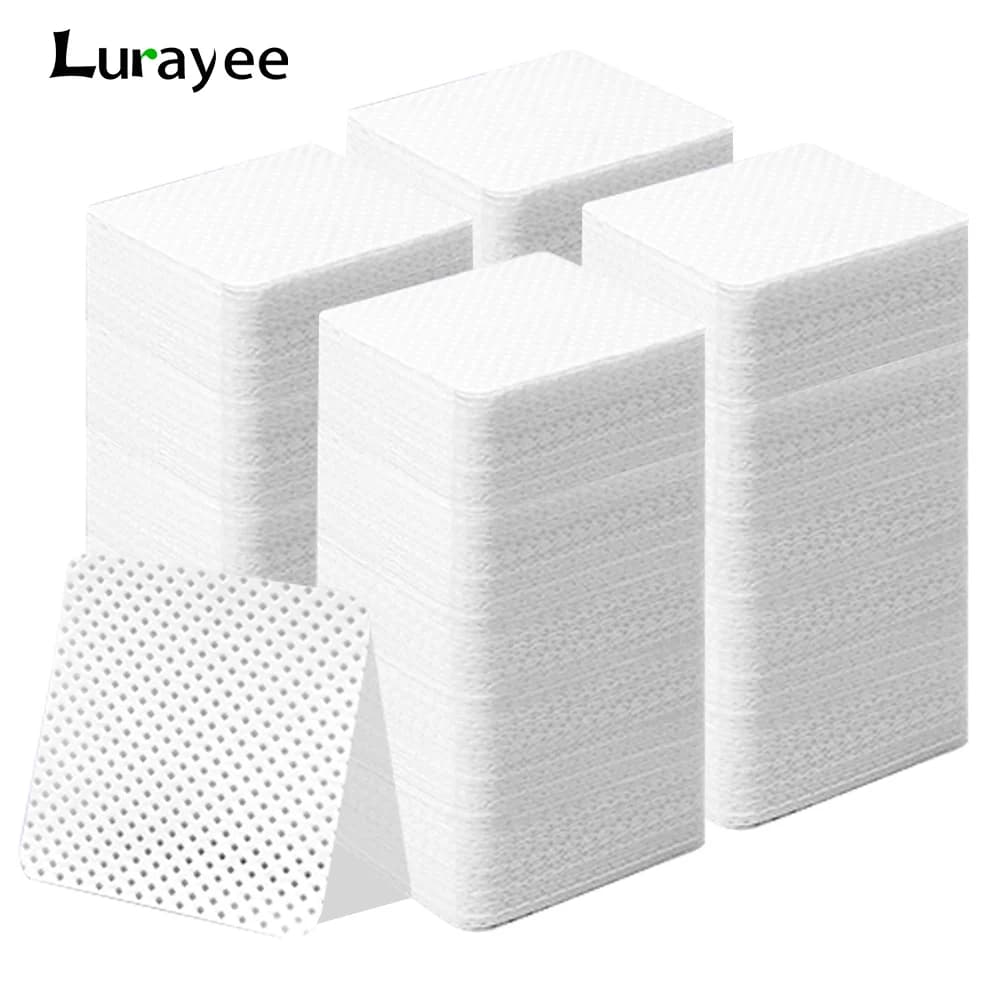 Salviette per unghie senza pelucchi 300/200/100 pezzi Forniture per unghie Salviette per rimozione smalto Strumento per rimozione morbida assorbente per nail art