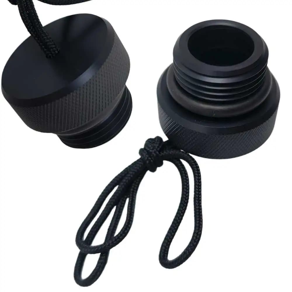 1pc 2pcs Scuba Diving Plastic Tank Valve Dust Cap A Clamp Cover DIN Screw Tank Plug Valve Male Threaded Protector Plug