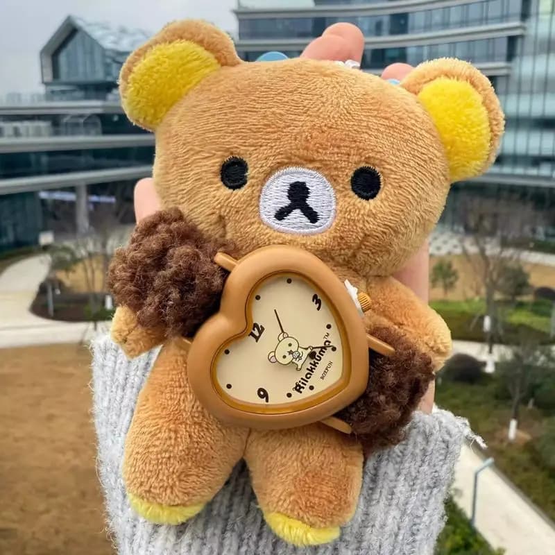 Orologio da Polso Boxfun Rilakkuma Blind Box con Motivo Cartoon, Orologio al Quarzo con Cinturini Misti, Regalo alla Moda per Adulti per Uso Quotidiano