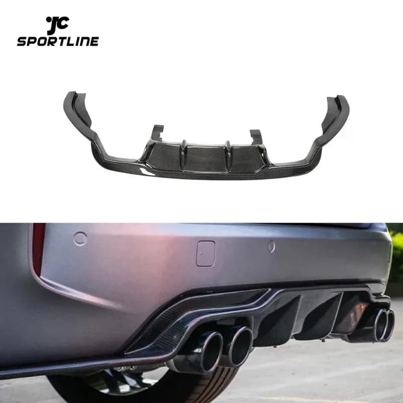Carbon Fiber Rear Diffuser for BMW F86 X6M F85 X5M 2016-2018