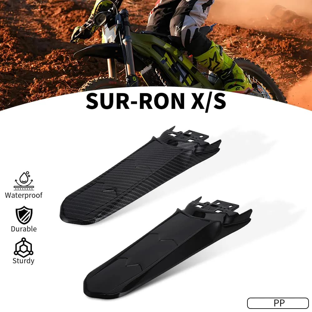 Rear mudguard Longer tail protection for Surron Light Bee XS L1E Motorcycle Accessories Electric Bikes Plastic