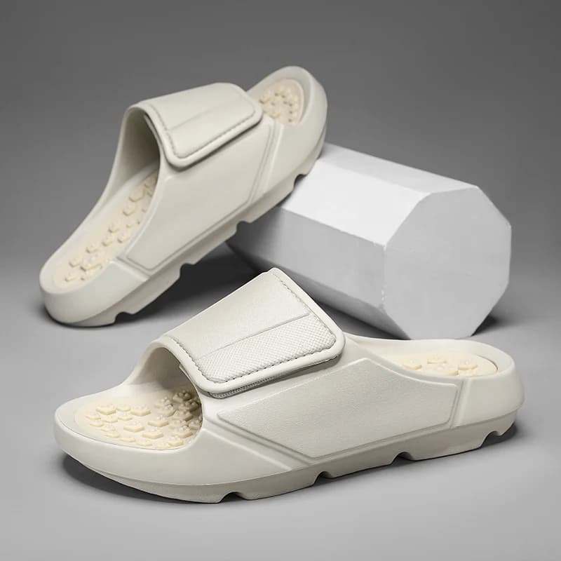 Nuove Ciabatte Estive da Uomo per Massaggio, Sandali da Interno ed Esterno, Scarpe Casual da Spiaggia, Ciabatte Morbide, Infradito da Uomo, Calzature Maschili