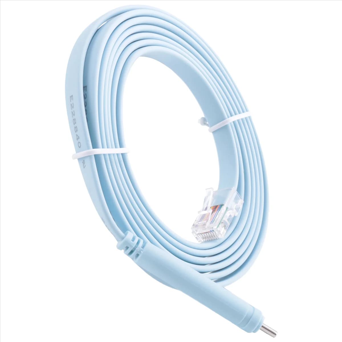 New console configuration cable from USB to C type serial router debug cable from type C to RJ45