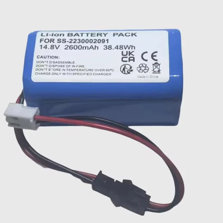 Robot Vacuum Cleaner Battery 2600mAh/RS-2230002091 for Rowenta RR7,RR 7747,RR 7755 WH 4Q0, for Tefal RG 7765 WH,RG7765WH