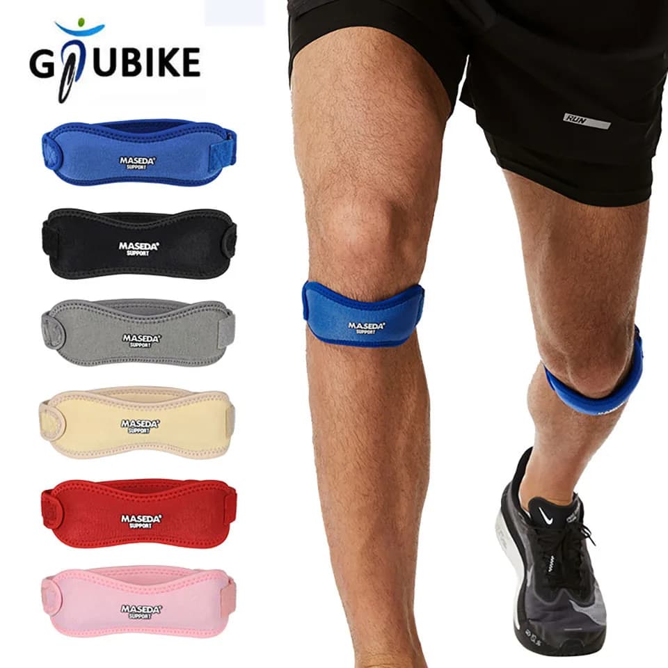 1 Pezzo Nuovo Supporto per Tendine Rotulee, Fascia Regolabile per Ginocchio, Protezione Antiurto, Ginocchiera a Compressione per Basket