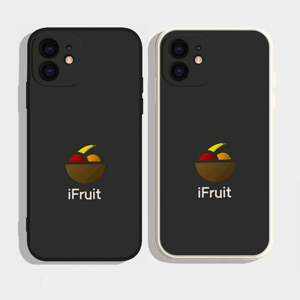 Custodia per telefono Epc IFruit G-GTA morbida in silicone per IPhone 16 15 14 13 12 11 Plus Pro Max Plus