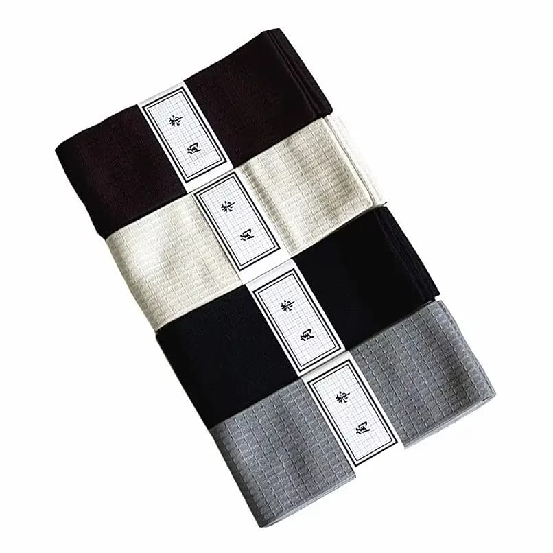 Cintura kimono giapponese da uomo Cintura angolare con motivo scozzese Bigiotteria tradizionale Yukata Cintura in vita con nodo in velcro Cosplay di lusso