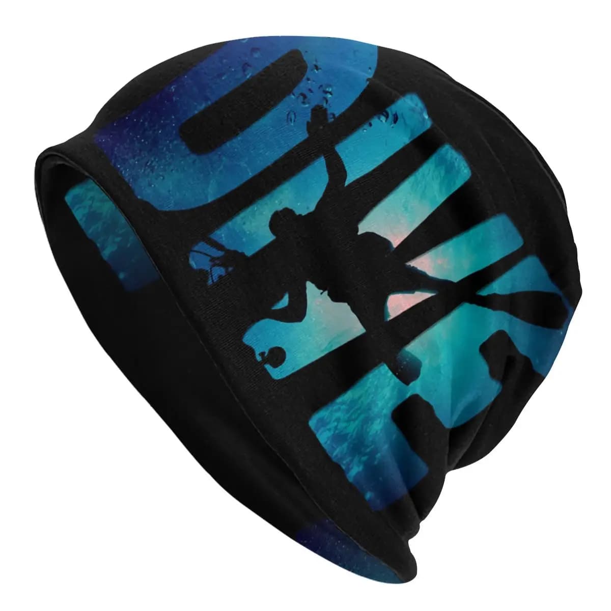Diver In The Deep Water Thin Skullies berretti autunno primavera Caps per uomo donna Dive Scuba Diving Ski Caps cappelli con cofano