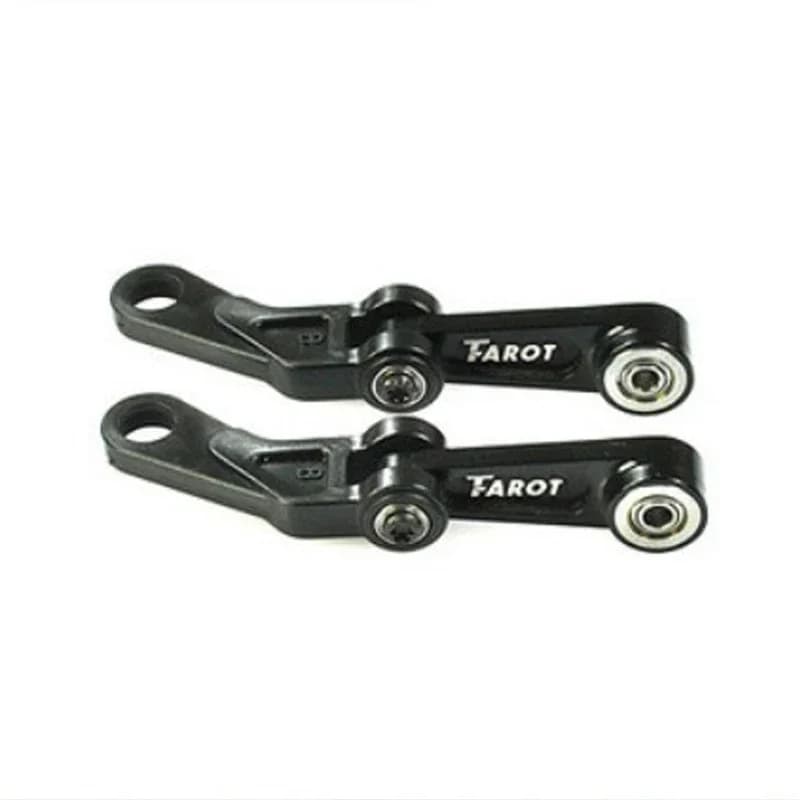 450 Pro FL Gruppo bracci di controllo in metallo nero come tarocchi TL45113QA per Align Tarot Trex kds alz 450pro Flybarless RC Elicottero