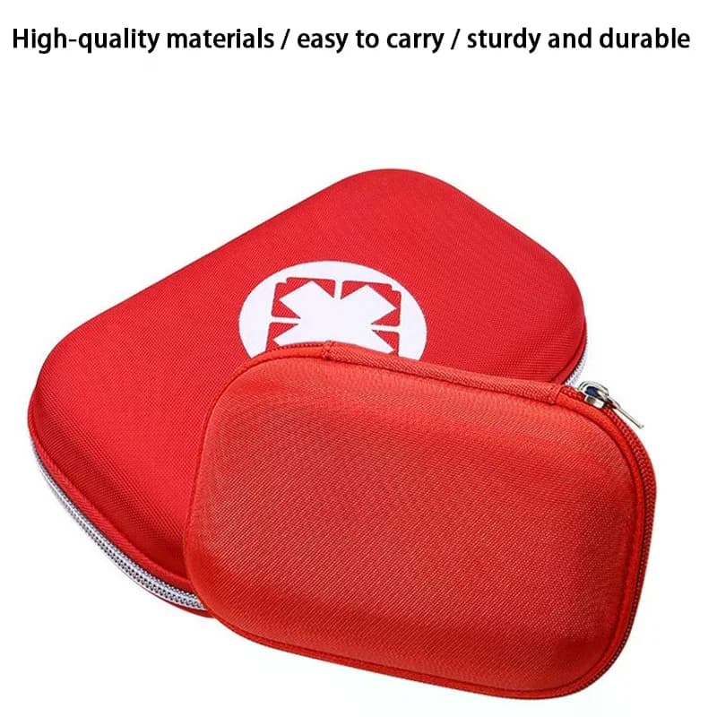 Kit di pronto soccorso portatile Set Kit di emergenza da viaggio portatile per auto all'aperto Borsa per forniture di salvataggio domestico