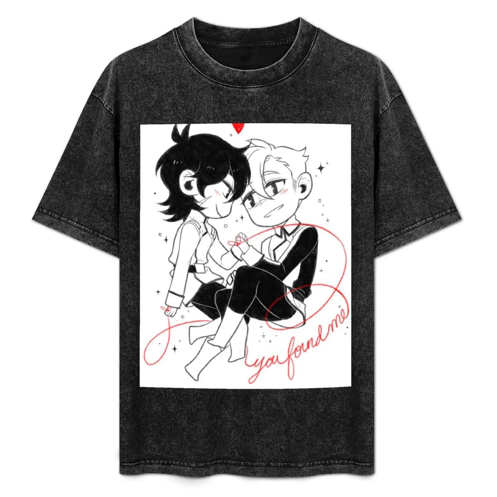 T-shirt You Found Me, maglietta basic per taglie grandi e alte