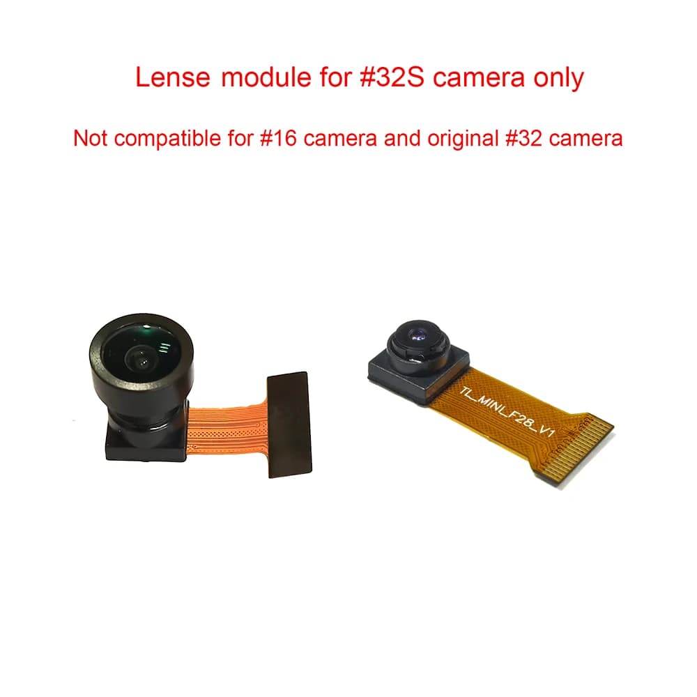 Lens A /D Image Sensor Module Small/ Wide Angle 70 / 120 Degree for 808 #32S Keychain Pocket Sport Camera Only