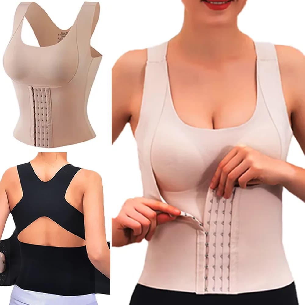 Donne 3 in 1 Vita Trainer Gilet Body Shaper Styling Abbigliamento Perdita di peso Cross Back Biancheria intima Allenamento Dimagrante Pancia Intimo modellante