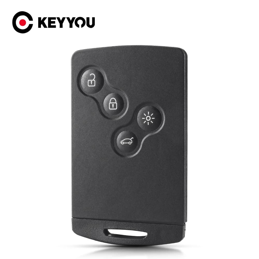 KEYYOU 1PCS Per Renault Megane Laguna Koleos Fluence Scenic Clio Captur Caso Chiave Dell'automobile Smart caso chiave dell'automobile