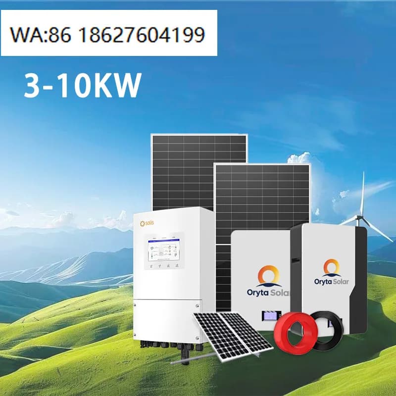 Sistema Solare Ibrido Completo Off-Grid 3KW-10KW con Pannello Solare, Inverter e Batteria Integrati per Generazione di Energia Domestica