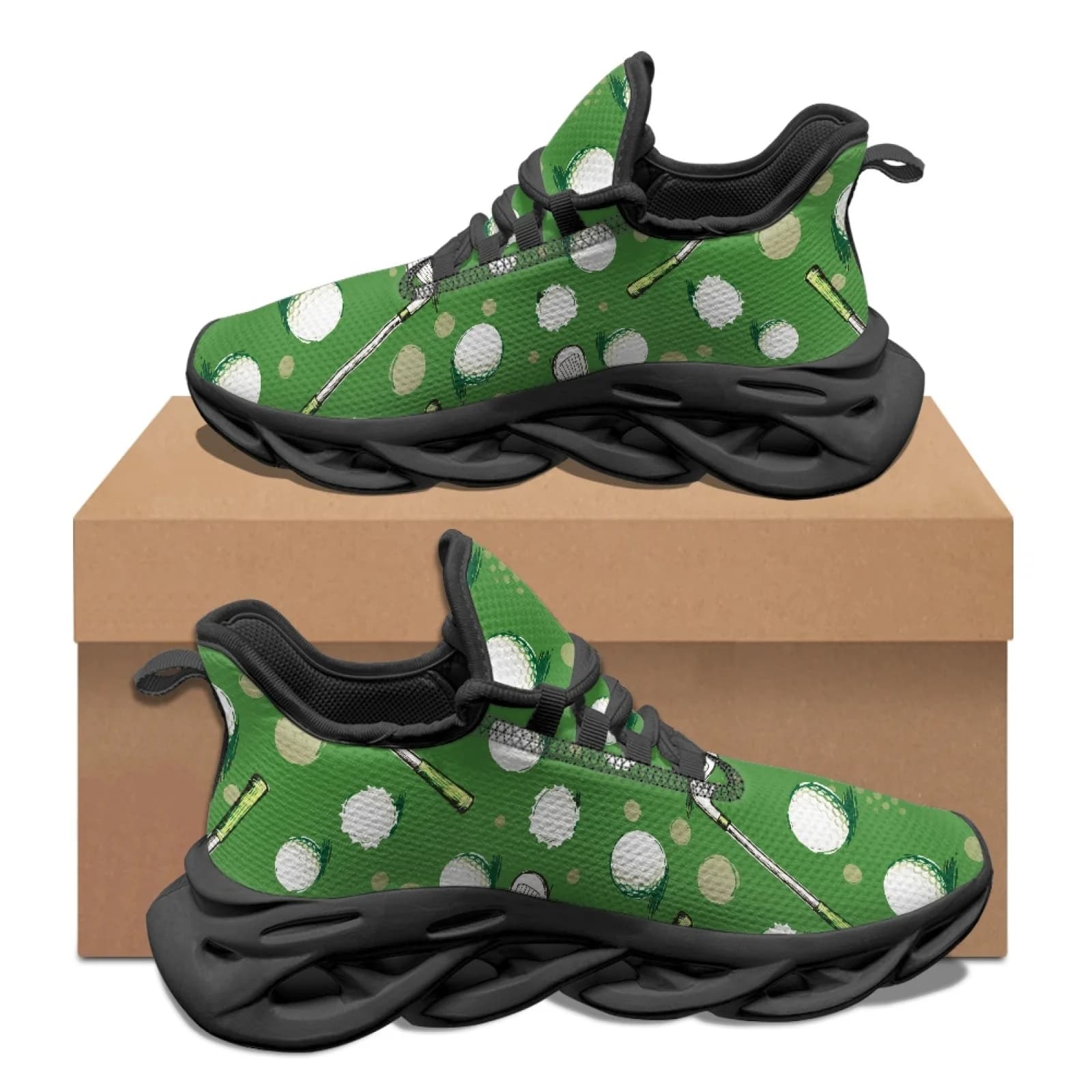 PENSTROLL Casual Running Shoes Breathable Mens Running Sneaker for Sport Unisex Golf Balls