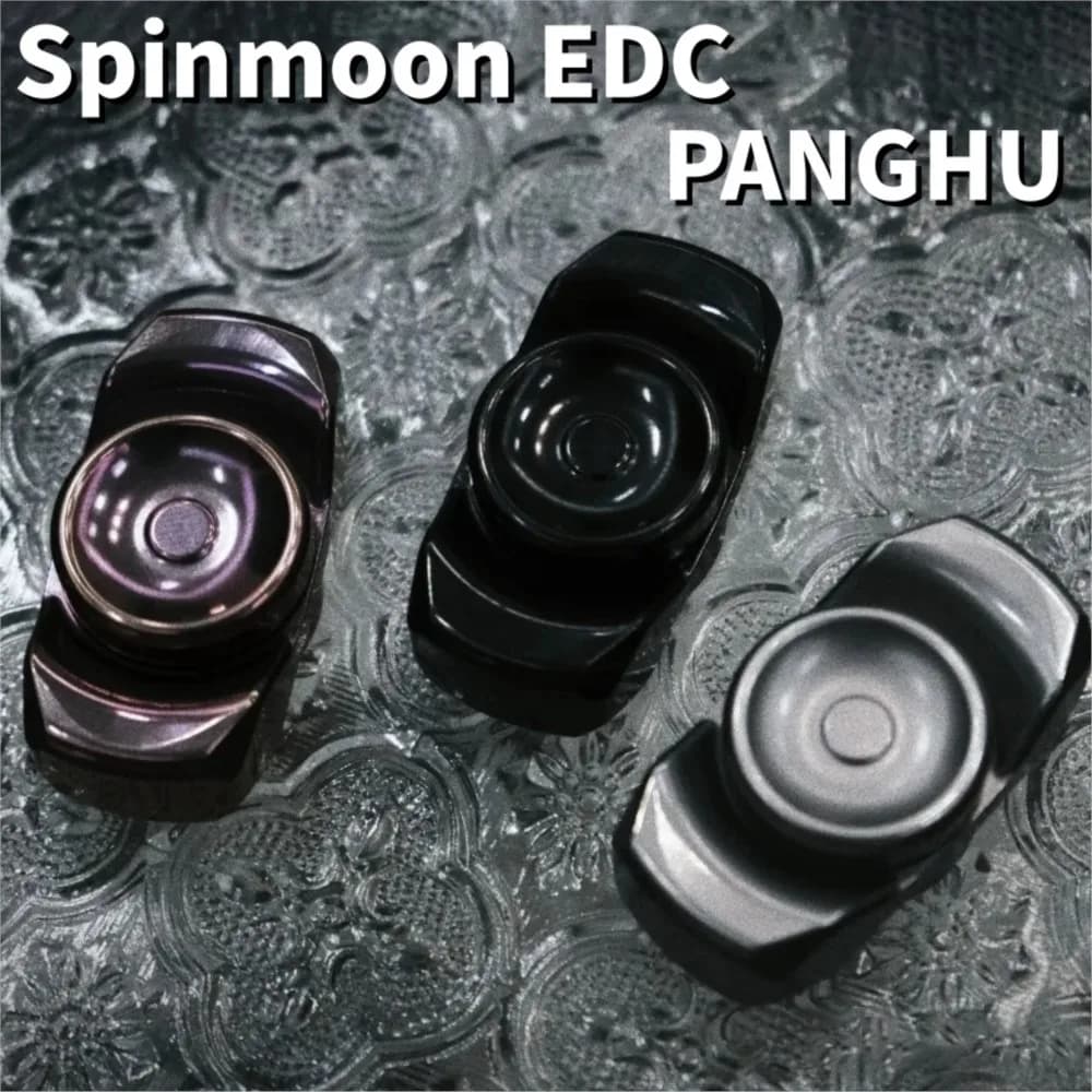 Spinmoon EDC PANGHU Fidget Spinner Gadget per alleviare l'ansia Fidget Spinner a due pale Fidget Toys per adulti