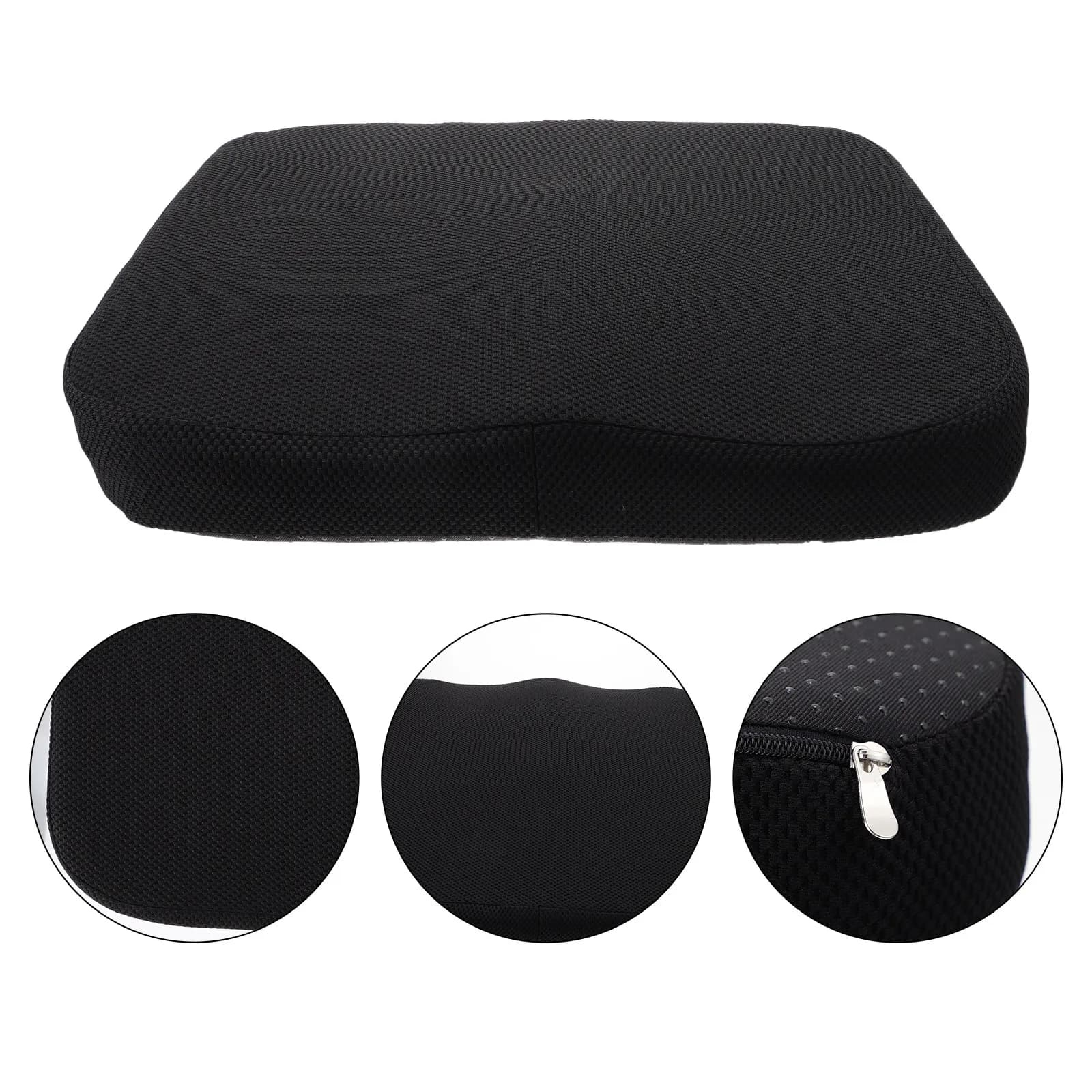 Cuscino Ergonomico in Memory Foam per Ufficio, Auto e Casa, Spugna Spessa con Design 3D Sagomato, Antiscivolo e di Supporto