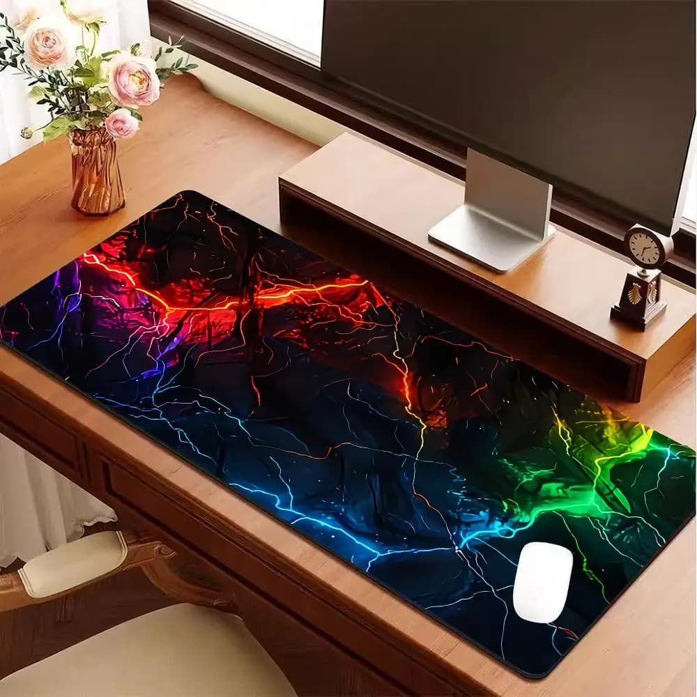 Mouse Carpet Hair Mat Game Console Lightning Keyboard Mat Game Table Protector Laptop Large Mouse Mat Cartoon Xxl Table Mat Cute