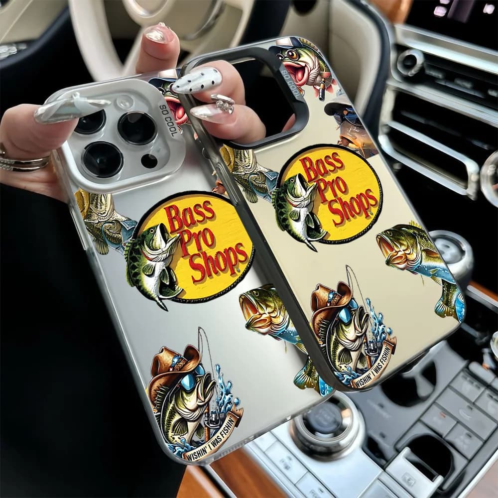 B-Bass Pro Shops Logo Phone Case For iPhone 17 16e 16 15 14 13 12 11 mini Pro Max X XR XSMAX Air Plus Anti Fall Matte Back Cover