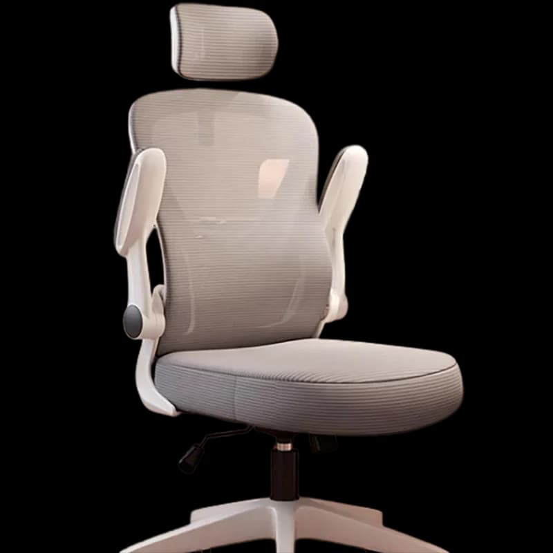 Sedia da ufficio con supporto per la schiena muto Cuscino ergonomico reclinabile Comodo gioco Camera da letto Casa Chaise Bureaux Mobili
